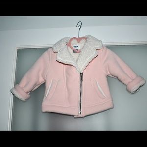 Old navy little girls coat 12-18 M